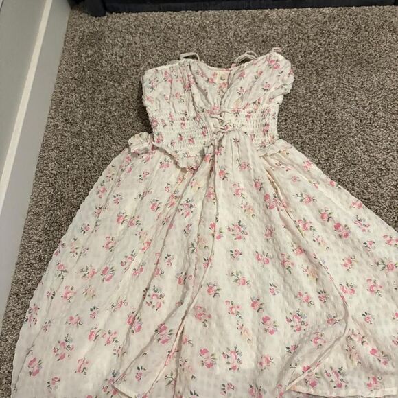 Altar'd State Dresses & Skirts - Altar-d-state Women's White and Pink Dress